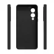 Etteri Silicone Mag dėklas Samsung Galaxy S25 Edge, juodas