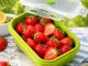 Collapsible Silicone Food Containers Set 4 Pcs, Green