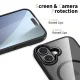 Tech-Protect MagMat MagSafe dėklas iPhone 17, skaidrus juodas