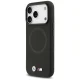 BMW M FW Metal Logo MagSafe dėklas iPhone 17 Pro Max, juodas