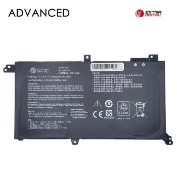 Extra Digital ASUS B31N1732 Notebook Battery, 3600mAh
