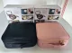 Travel Makeup Case with LED Mirror, Cosmetic Organizer Box