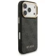 Guess 4G dėklas su MagSafe pinigine iPhone 17 Pro, juodas