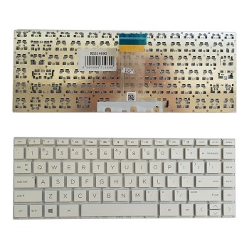 HP Stream 14-DS Nešiojamojo Kompiuterio Klaviatūra (US, Balta)