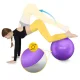 Gimnastikos kamuolys 4Fizjo Reh Ball 55 cm, violinis