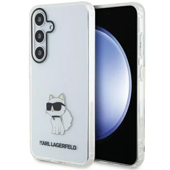 Karl Lagerfeld Samsung Galaxy S24+ Case IML Choupette, Transparent