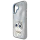 Nimmy Big Eyed Pet 2.0 Cat dėklas, skirtas iPhone 17, pilkas