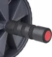 4Fizjo AB Wheel PRO pilvo presro ratukas, juodas/raudonas