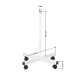 Activeshop S4 LED didinamoji lempa su stovu