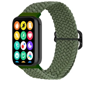 Telcon pintas dirželis laikrodžiui Mi Band 8 Pro / M8 Pro, žalias