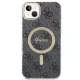 Dėklo ir įkroviklio rinkinys Guess GUBPP14SH4EACSK, skirtas iPhone 14, juodas