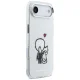 Karl Lagerfeld Karl & Choupette MagSafe dėklas telefonui iPhone Air, skaidrus