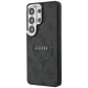 „Guess 4G Embossed Ring MagSafe“ dėklas „Samsung Galaxy S26 Ultra“, juodas