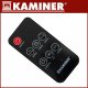 Kaminer Lumni 2.0 Electric Ceramic Heater 2000W, Black