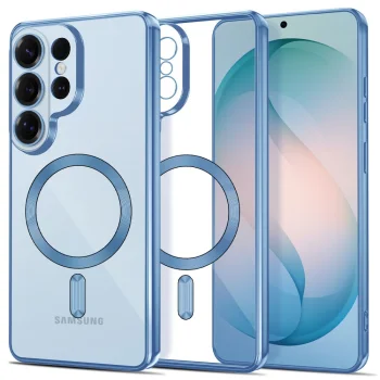 Tech-Protect MagFlex dėklas Samsung Galaxy S26 Ultra, Transparent Blue