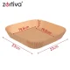 Zortiva Air Fryer Paper Liners 23x23 cm, 100 Pcs