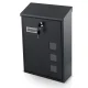 Humberg HM-864 pašto dėžutė 39.5x25.5x12 cm, juoda