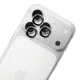 3mk Lens Protection Pro kameros stiklas iPhone 17 Pro / 17 Pro Max, sidabrinis