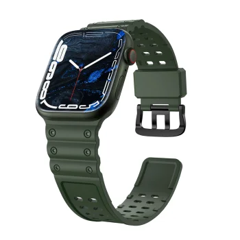„Triple Protection“ dirželis Apple Watch 38 / 40 / 41 mm Žalias
