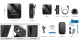 Belaidis dvigubas prisegamas mikrofonas iPhone ir iPad su Lightning imtuvu, juodas