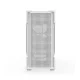 Kompiuterio korpusas Darkflash DS900 Mesh be ventiliatorių, baltas
