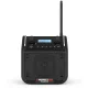 Statybų radijas PerfectPro DABPRO DAB+ FM Bluetooth, juodas