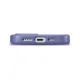 iCarer natūralios odos dėklas iPhone 14 Plus su MagSafe, Light Purple