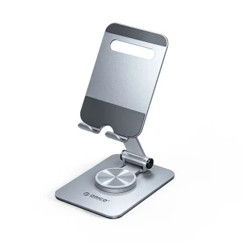 Sulankstomas telefono stovas Orico PS2 su 360° pasukimu, sidabrinis