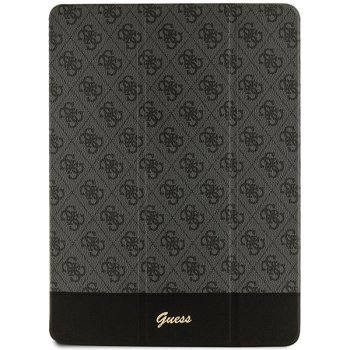 Guess 4G Stripe Allover dėklas iPad Pro 12.9", juodas