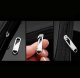 Zipper Pull Replacement Tab Slider Repair Kit, Silver