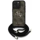 Guess dėklas iPhone 16 Pro Max telefonui 4G Big Logo Crossbody, rudas