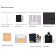 Puluz PU5080EU 80 cm bešešėlė palapinė su 8500 lm LED