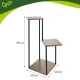 Gardlov 3 Aukštų Gėlių Stovas 78 cm