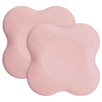Pink Yoga and Fitness Knee and Elbow Pads (2 Pcs)