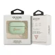 Dėklas Guess GUAPLSCHSN Silicone Charm Heart skirtas Apple AirPods Pro žalias
