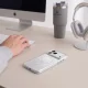 Tech-Protect MagPrime MagSafe CC dėklas iPhone 18 Pro / 17 Pro, matinės pilkos spalvos