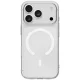 Uniq Airsuit Magclick Charging dėklas telefonui iPhone 18 Pro / 17 Pro, skaidrus