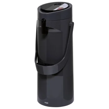 Termosas su pompa Emsa Ponza 1.9 l, juodas