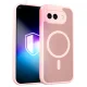 3mk Misty MagCase dėklas telefonui Google Pixel 10A, rausvas