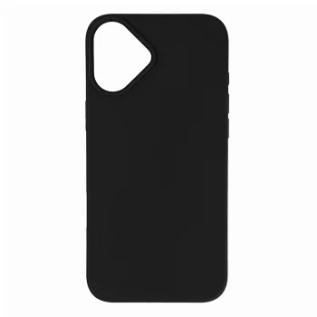 Dėklas iPhone 16 Plus Multiple Color Wheat Bran Case, juodas