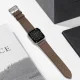Natūralios odos dirželis Apple Watch 38 / 40 / 41 mm tamsiai rudas