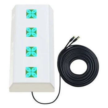 5G / LTE / CBRS 2x2 MIMO skydinė antena, 1.7–3.8 GHz, 2x 14 dBi