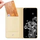 Atverčiamas dėklas Samsung Galaxy S21+ Plus Dux Ducis, auksinis