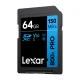 Atminties kortelė Lexar Professional 800x Pro SDXC 64 GB, iki 150 MB/s, V30, U3