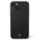 Mercedes Silicone Line MagSafe dėklas iPhone 14 Plus, juodas