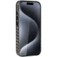 Audi dėklas iPhone 15 Pro Max telefonui IML Big Logo MagSafe, juodas