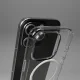 SBS Extreme Mag D3O MagSafe dėklas iPhone 16 Pro Max, skaidrus