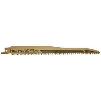 Tiesinio pjūklo geležtės medžiui Makita B-05153 HCS 203 mm 6-10 TPI, 5 vnt.
