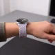 Tech-Protect NylonMag dirželis Samsung Galaxy Watch (40/44/46 mm), violetinis