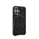 UAG Monarch Pro MagSafe dėklas iPhone 17 Pro telefonui, juodas / pilkas
